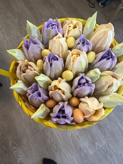 Fresh home made marshmallow basket , View more