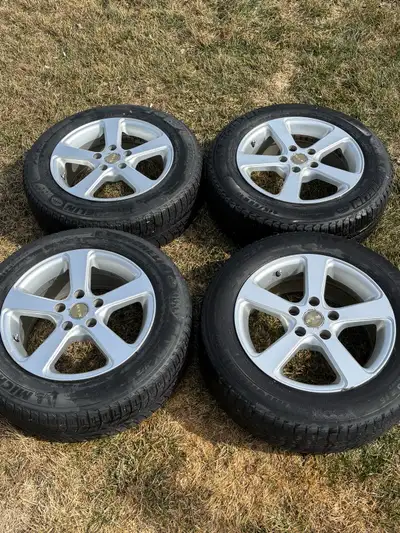 4 Mags RTX de 16 pouce Original boltpatern 5 x 114.3 5 x 100 Alésage du moyeu 66.6 Fit berlines Audi...