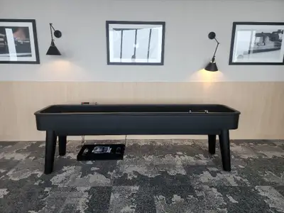 ✨ Mid-Century Modern Collins 9’ Shuffleboard – Special Promotion ✨ Bring timeless design into your g...