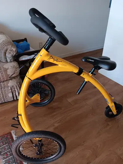 A Linker walking bicycle, View more