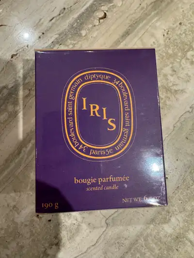 Diptyque Paris limited edition iris candle brand new in box , View more