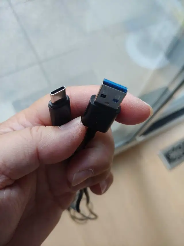 USB-A to Type C fast charging Cable 3m long
