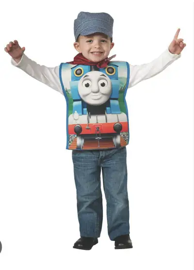 Thomas the train costume for toddler 3-4 year old. In great condition, used once.