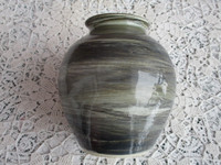 Unique Pottery Vase by B Barry