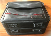 15” Black Leather Targus, Multi- compartment Laptop Bag