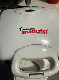 Toastmaster snackster sandwich maker