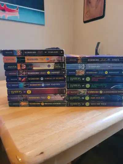 Warrior Cats paperbacks, View more