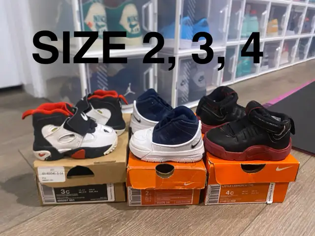 Toddler Kids Shoes & Boots - Sizes 2-7 - Nike, Adidas, Yeezy in Kids & Youth in Windsor Region - Image 3