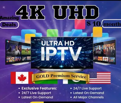 MOST STABLE TV - 4K CHANNELS: Call NOW!!!647-331-3038, View more