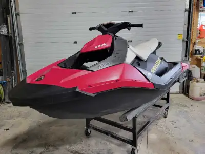 NO TRADES Selling a 2015 Seadoo Spark 3 passenger model its a 90hp 900HO Sitting at only 90 hours Ha...