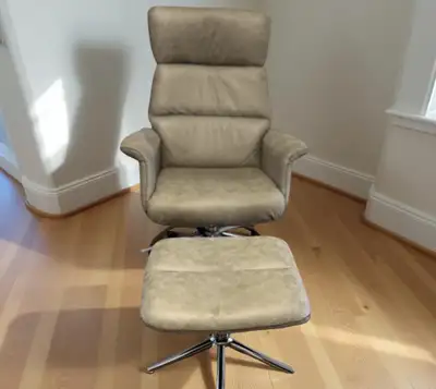 Modern Swivel Reclining Chair with ottoman, View more