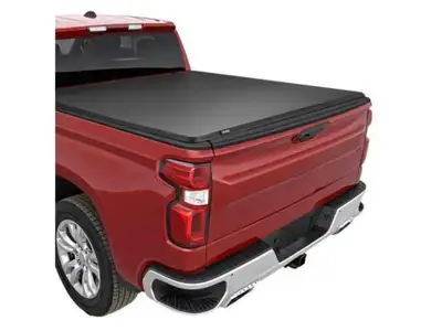 This Vevor soft roll-up truck bed tonneau cover is compatible with 2019-2025 Chevy Silverado/GMC Sie...