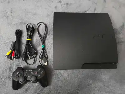 PlayStation 3 PS3 Slim Console CECH 3001A, View more