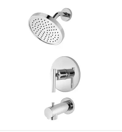 For Sale: Pfister (Model: Fullerton) Brushed Nickel Shower and Tub Faucet Set. There are two (2) com...