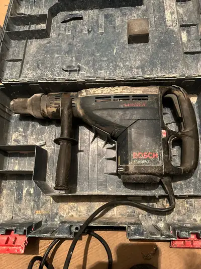 Bosch SDS hammer drill, View more