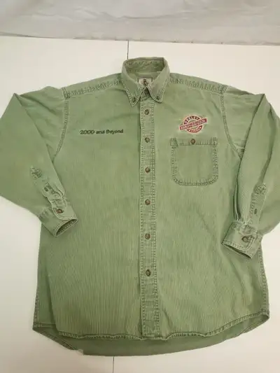 Harley Davidson Shirt Long Sleeve Button Up Mens Small Vintage 2, View more