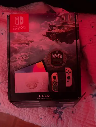 Nintendo Switch Oled Zelda Tears of the Kingdom Special Edition, View more