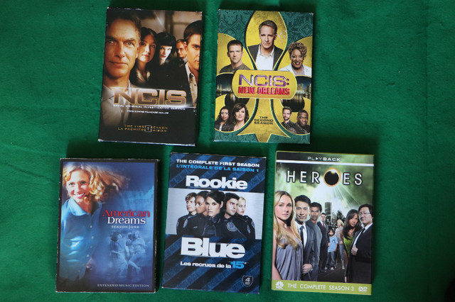 NCIS, NCIS New Orleans, American Dreams, Rookie Blue 1, Heroes 3 in CDs, DVDs & Blu-ray in Calgary
