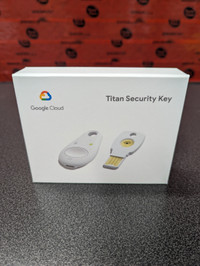 NEW - Google Titan Security Key