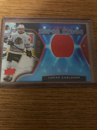 2020-21 Lucas Carlsson  Trilogy Rookie Super Stage Red /999