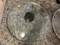 Clear glass Lid for 30cm/12Pan/skillet/Pot/wok $10 ea
