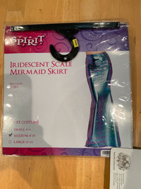 Brand new iridescent mermaid skirt 