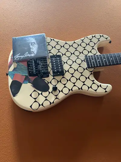 Jerry Cantrell Alice in chains signed cd and Rampage guitar, View more