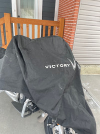 Motorcycle cover; designed for 2016 Victory Vision