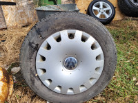 Spare tire on rim Volswagen (VW) 5 holes 195/65/R15