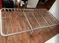 Foldable  twin size bed frame