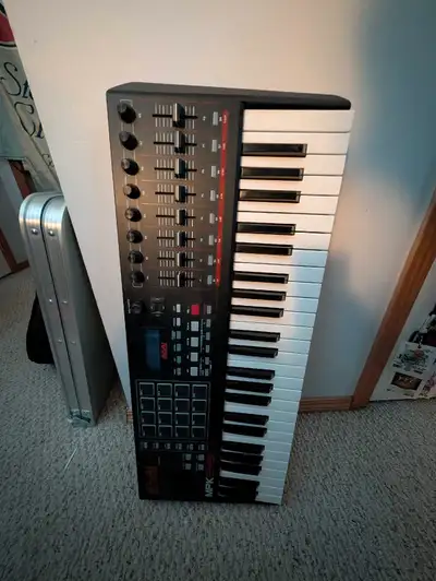 This is a keyboard midi controller. It needs to be hooked up to software that creates the sounds. Th...