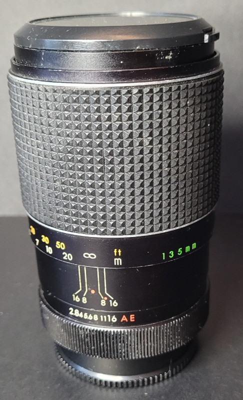 Vintage Auto Promaster F135mm Camera Lens in Cameras & Camcorders in Winnipeg - Image 2