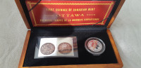 2008 -50 cents RCM 100 Anniversary coin and stamp set