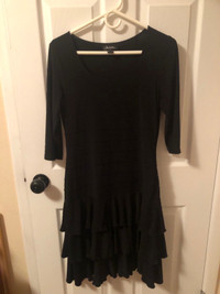 Black dress, Nueva, made in Canada 