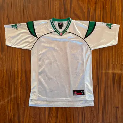 Saskatchewan Roughriders Reebok White Large Jersey, View more