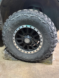 8x6.5 wheels on 35” tires (like new)