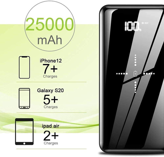Express E1 portable power bank/chargeur portable 25000 mah dans Autre  à Ville de Montréal - Image 3