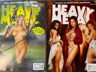 Heavy Metal Magazine Lot, View more