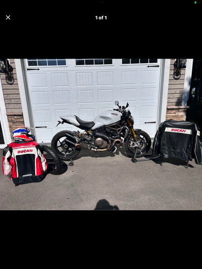 2014 Ducati Monster 1200 S with only 5600 km one owner