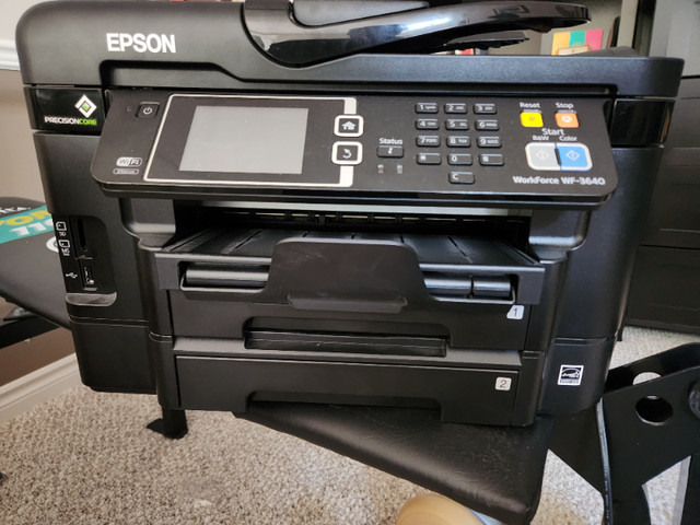 Epson Printer WF-3620 | Printers, Scanners & Fax | Edmonton | Kijiji