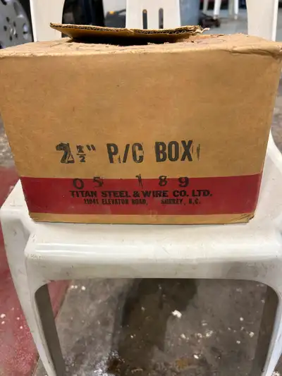 50 lbs 21/2 coated nails, View more