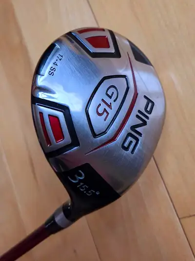 Ping G15 3 Wood 15.5 - TFC 149F Regular Flex Shaft RH, View more