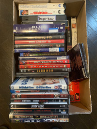 VHS Movies / DVDs / CD MUSIC
