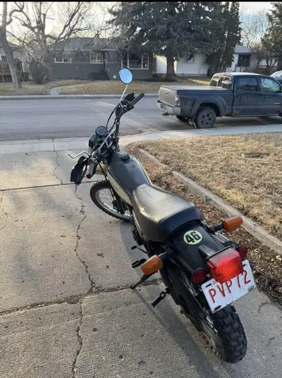 Street legal and currently registered and insured!!I absolutely adore this bike. Mechanically its pe...