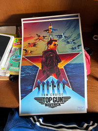Top Gun Maverick Original Promo Poster Fan Exclusive 