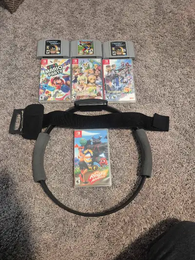N64 and Nintendi Switch games for sale, View more