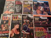 Wrestling Magazines WWF WCW PWI The Wrestler Booth 276