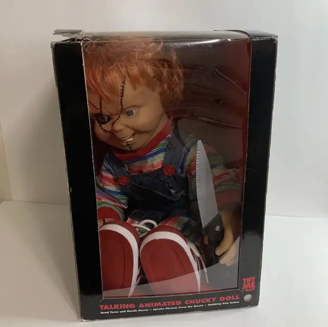 Bride of Chucky 24" Animated Talking Chucky Doll in Toys & Games in Kitchener / Waterloo - Image 3
