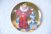 CHILDREN'S CIRCUS SERIES COLLECTOR'S PLATES  4 PLATES