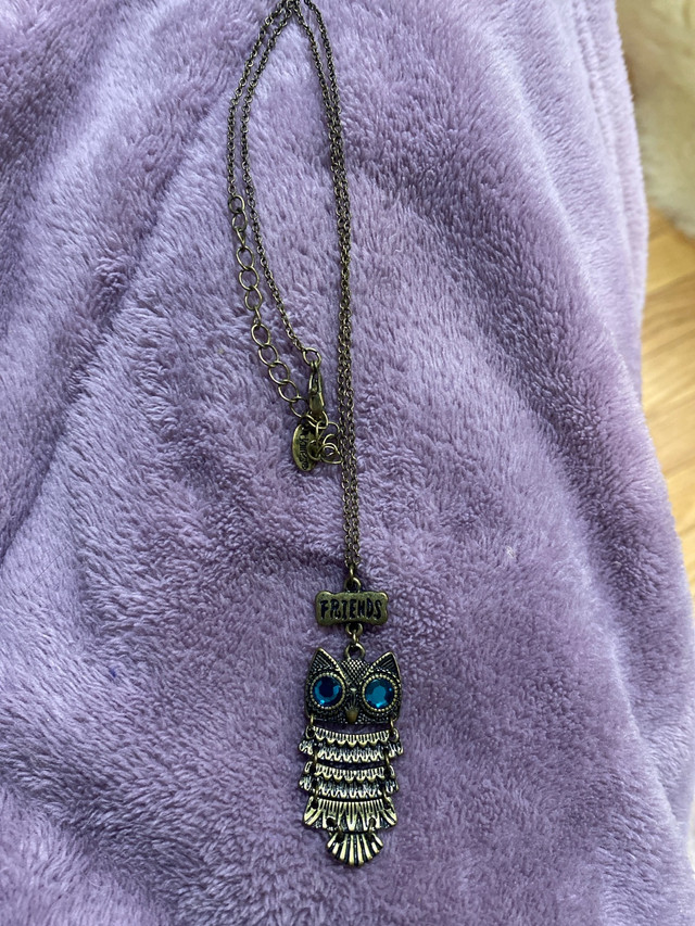 Vintage owl pendant - Brand new in Jewellery & Watches in City of Halifax